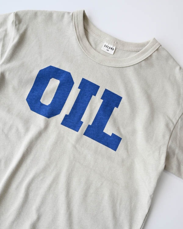 【セカンド】OILTシャツ / アイボリー