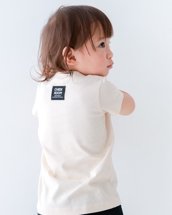 【チークルーム】うなぎづくし Tシャツ / アイボリー