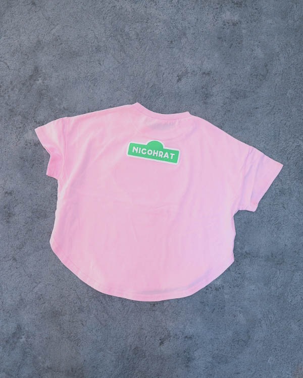 【26SS】モンスターなりきり Tシャツ / ピンク