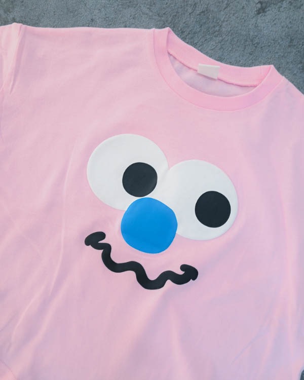 【26SS】モンスターなりきり Tシャツ / ピンク