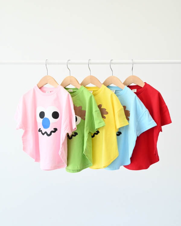 【26SS】モンスターなりきり Tシャツ / ピンク