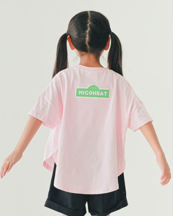 【26SS】モンスターなりきり Tシャツ / ピンク