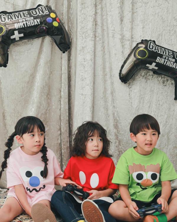 【26SS】モンスターなりきり Tシャツ / ピンク