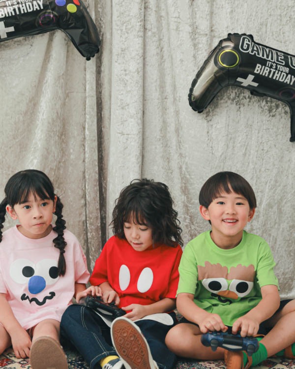 【26SS】モンスターなりきり Tシャツ / ピンク