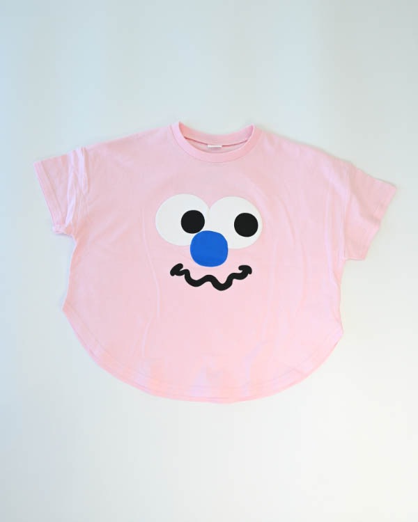 【26SS】モンスターなりきり Tシャツ / ピンク