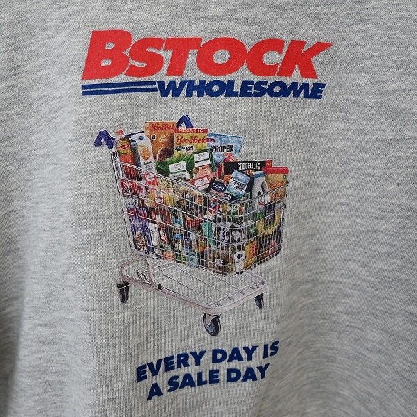 【25FW】WHOLESOME トレーナー / 杢グレー