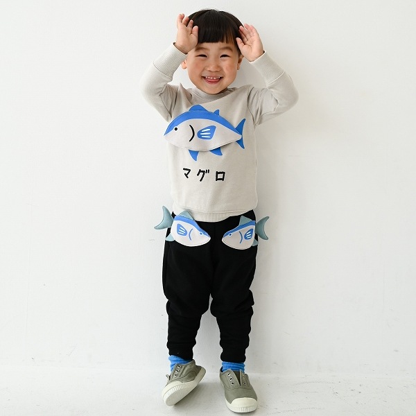 【25FW】マグロ ロングパンツ / ブラック