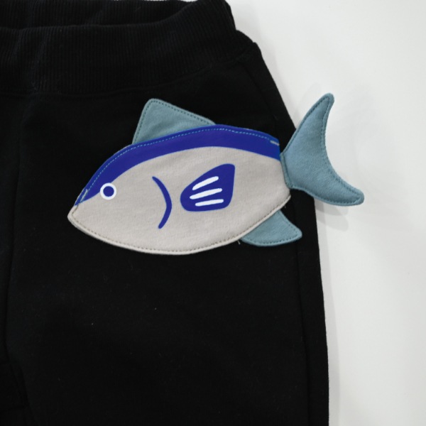 【25FW】マグロ ロングパンツ / ブラック