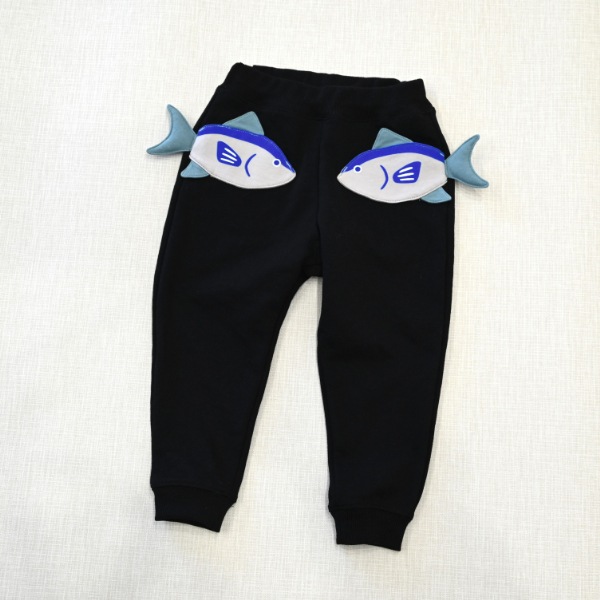 【25FW】マグロ ロングパンツ / ブラック