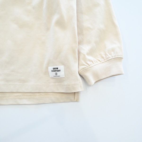 【25FW】AGREE ロングＴシャツ / サンド