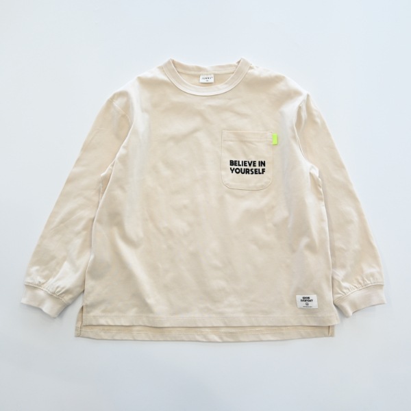 【25FW】AGREE ロングＴシャツ / サンド