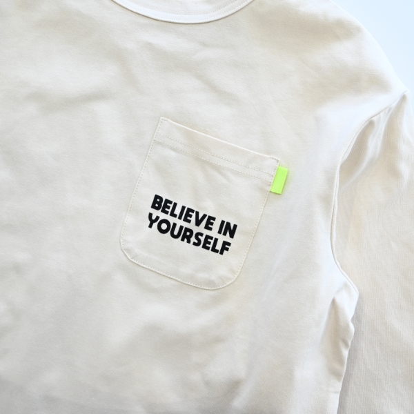 【25FW】AGREE ロングＴシャツ / サンド