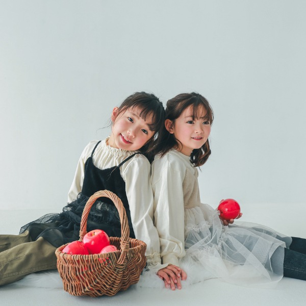 【25FW】ファー チュールワンピース / アイボリー