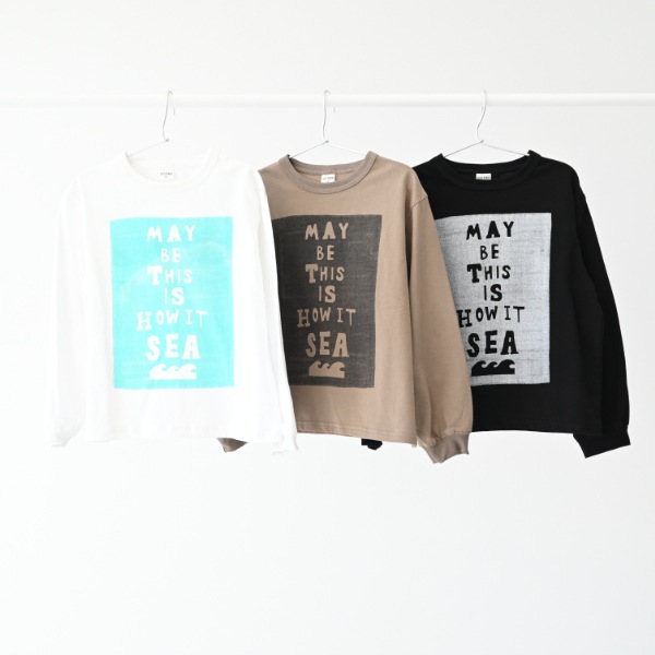 【25FW】SEA ロングＴシャツ / ブラック