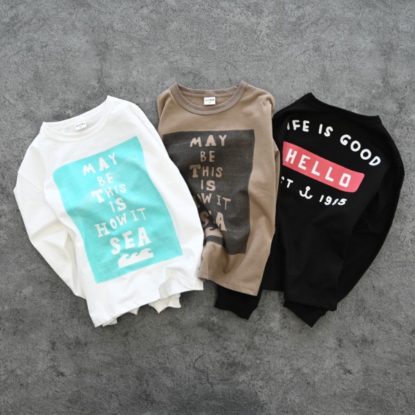 【25FW】SEA ロングＴシャツ / ブラック