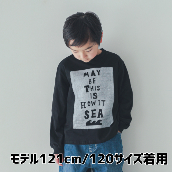 【25FW】SEA ロングＴシャツ / ブラック