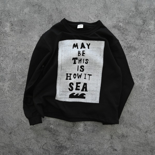 【25FW】SEA ロングＴシャツ / ブラック