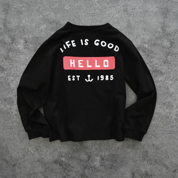 【25FW】SEA ロングＴシャツ / ブラック