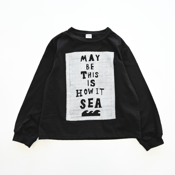 【25FW】SEA ロングＴシャツ / ブラック
