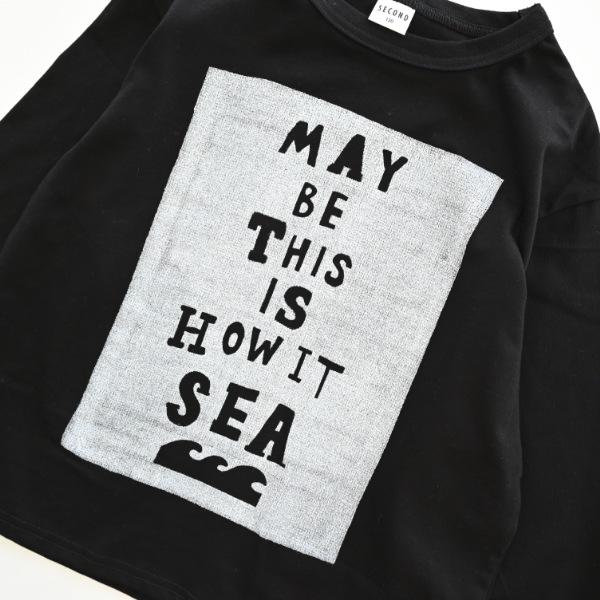 【25FW】SEA ロングＴシャツ / ブラック