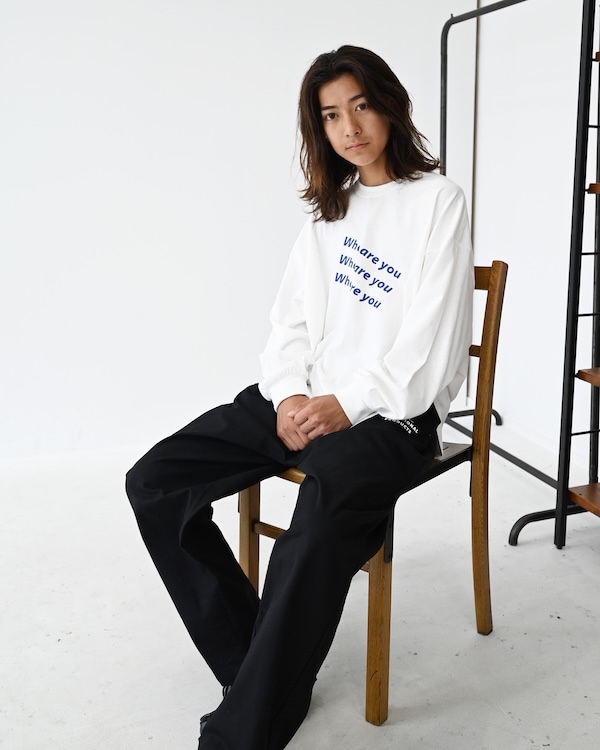 【26PS】What L/S Tシャツ / ホワイト