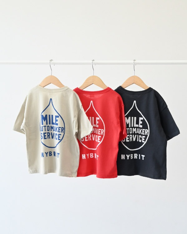 【26PS】OILTシャツ / レッド