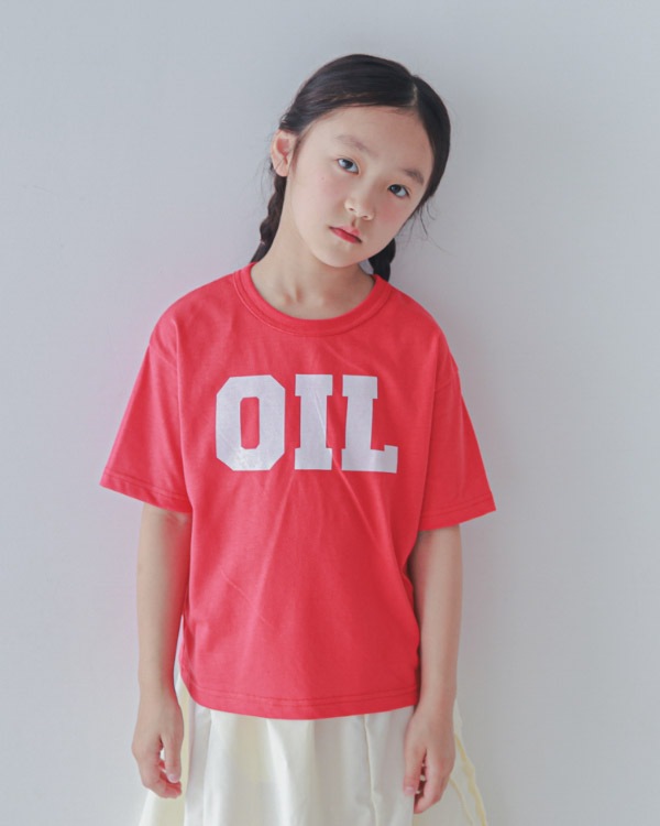 【26PS】OILTシャツ / レッド