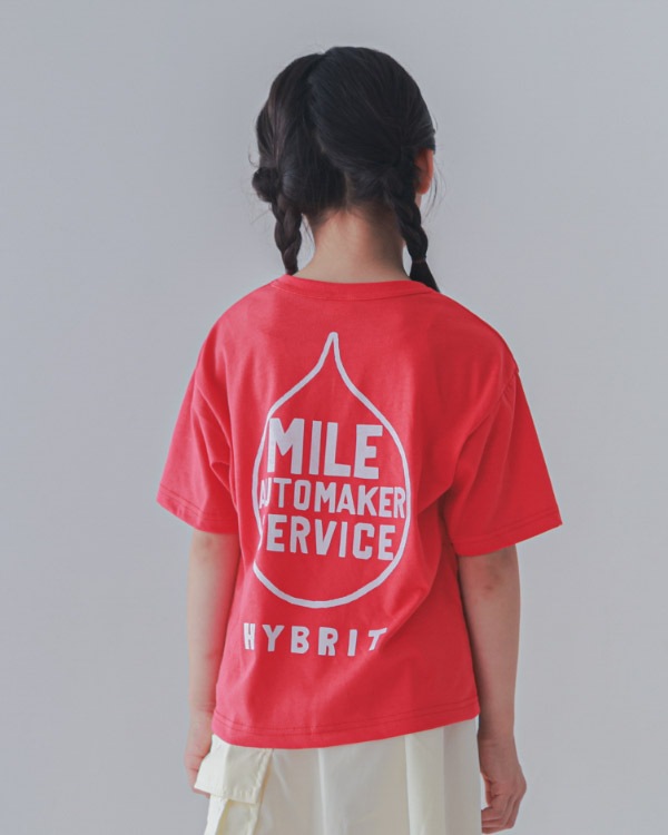 【26PS】OILTシャツ / レッド