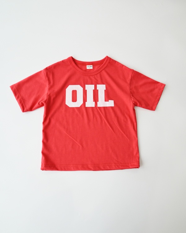 【26PS】OILTシャツ / レッド