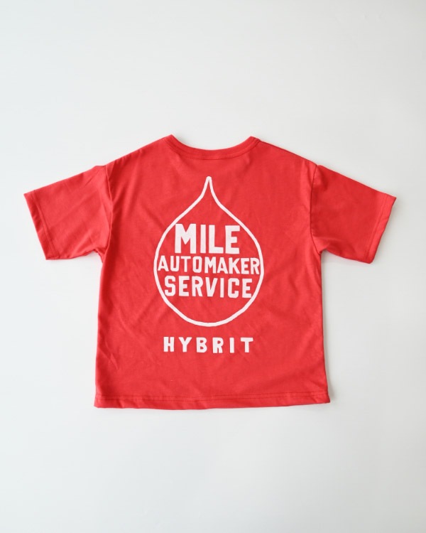 【26PS】OILTシャツ / レッド