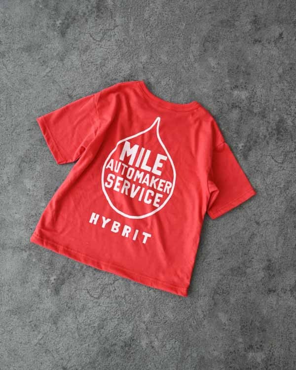 【26PS】OILTシャツ / レッド