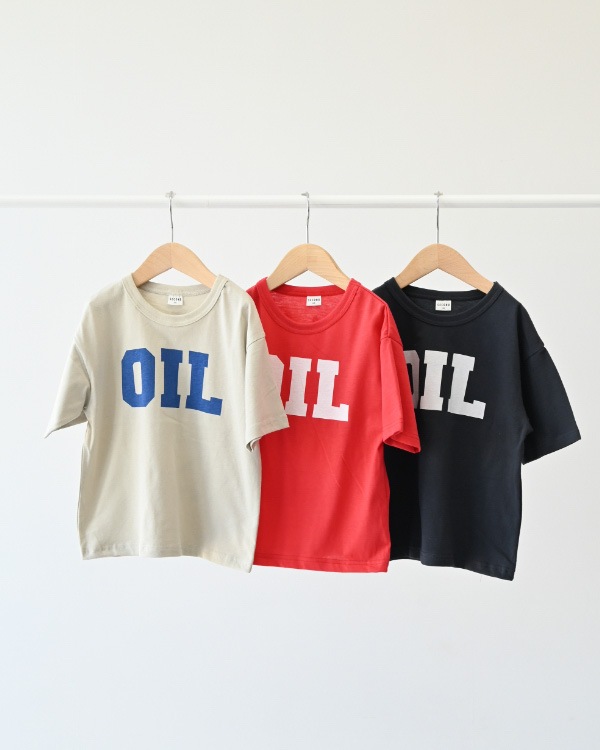 【26PS】OILTシャツ / レッド