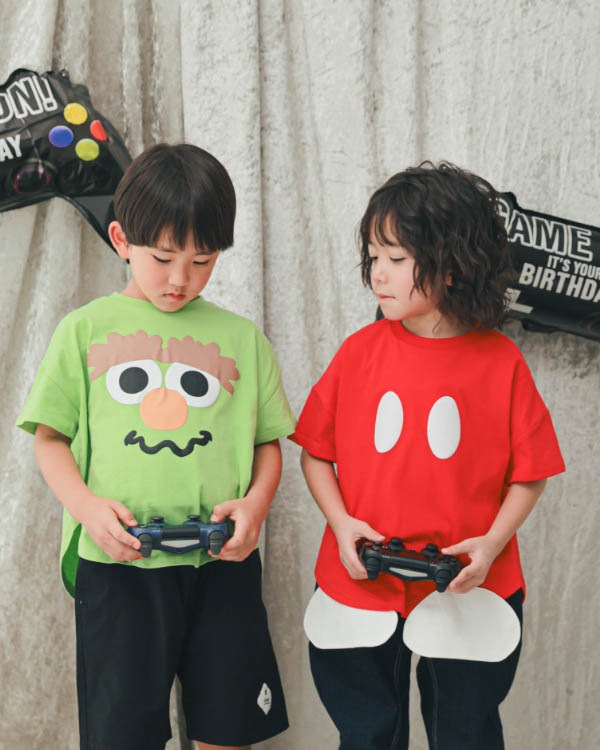 【ニコフラート】モンスターなりきり Tシャツ / グリーン