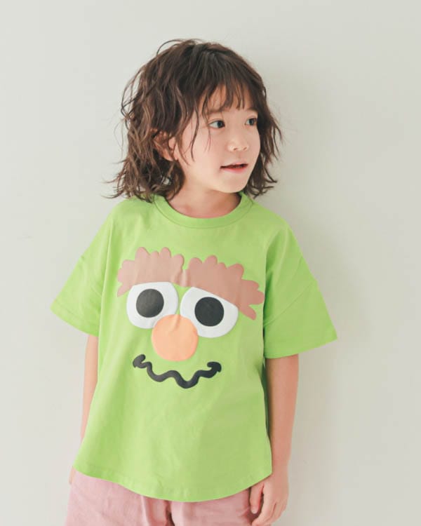 【ニコフラート】モンスターなりきり Tシャツ / グリーン