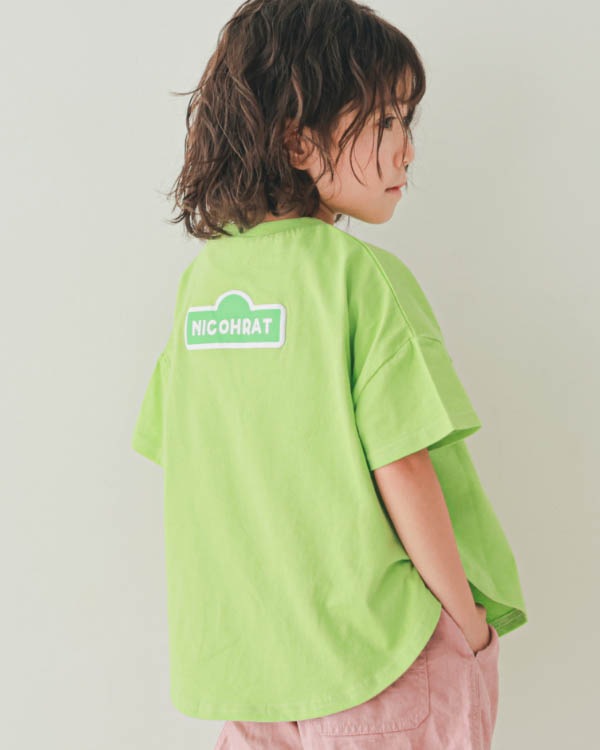 【ニコフラート】モンスターなりきり Tシャツ / グリーン