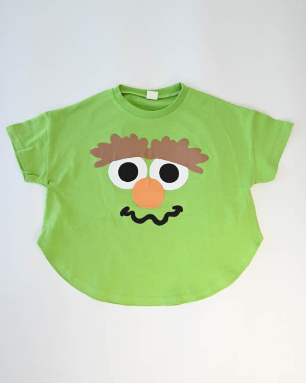 【ニコフラート】モンスターなりきり Tシャツ / グリーン