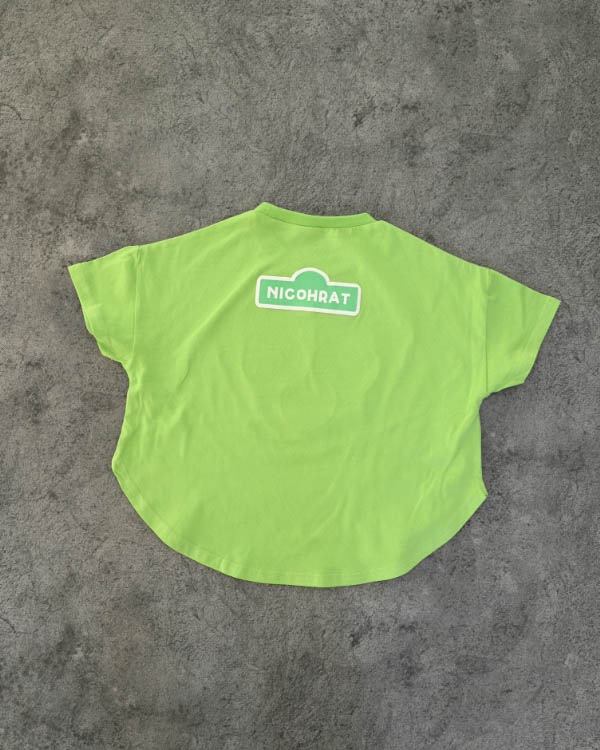 【ニコフラート】モンスターなりきり Tシャツ / グリーン