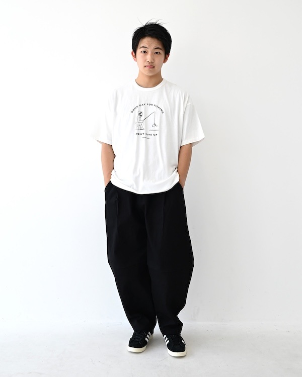 【フォブ】FISHING Tシャツ / ホワイト