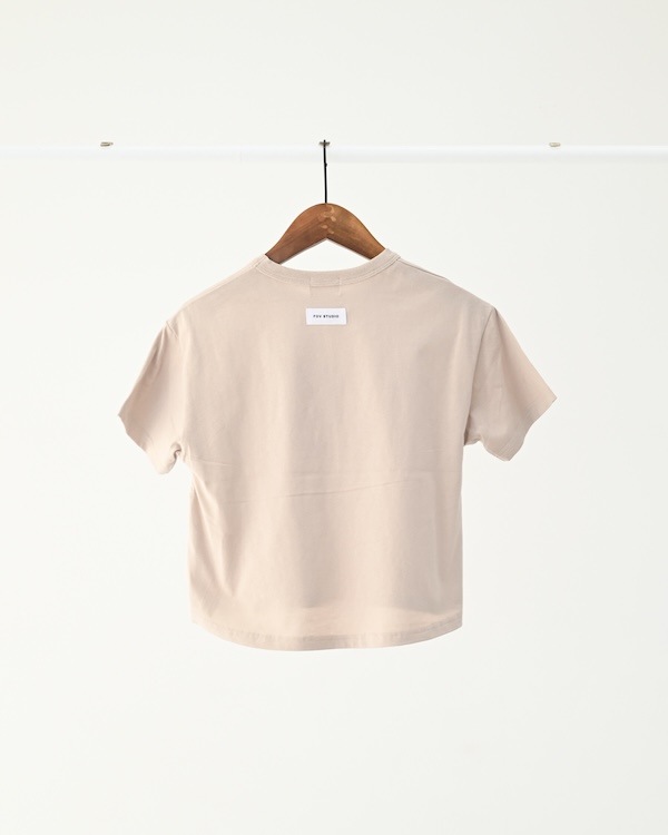 【フォブ】POST Tシャツ / グレージュ  