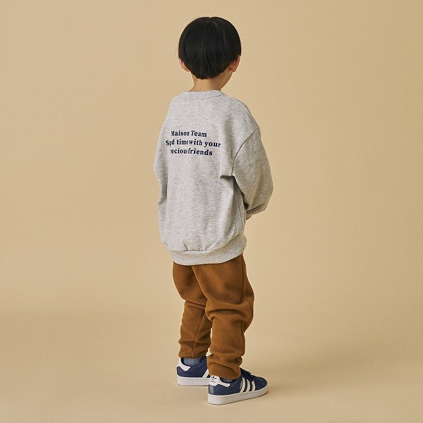 【25FW】MAISONTEAM トレーナー / 杢グレー