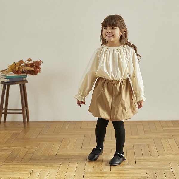 【25FW】ギャザーブラウス / オフホワイト