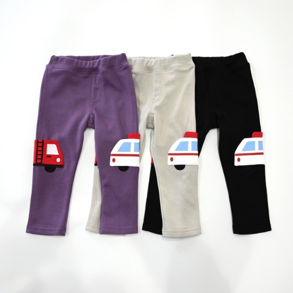 【25FW】働く車 ロングパンツ / パープル