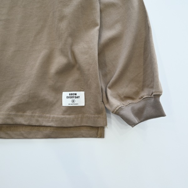 【25FW】AGREE ロングＴシャツ / ベージュ