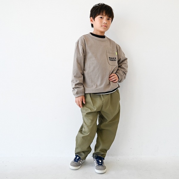 【25FW】AGREE ロングＴシャツ / ベージュ