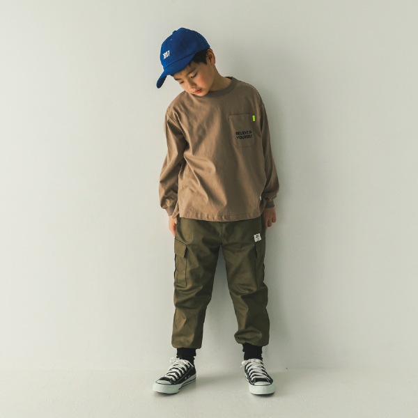 【25FW】AGREE ロングＴシャツ / ベージュ