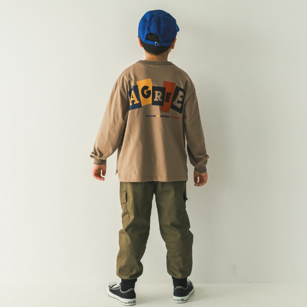 【25FW】AGREE ロングＴシャツ / ベージュ