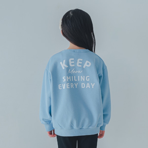 【25FW】CAT トレーナー / ブルー