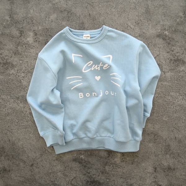 【25FW】CAT トレーナー / ブルー