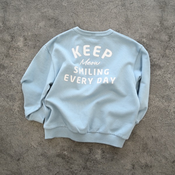 【25FW】CAT トレーナー / ブルー