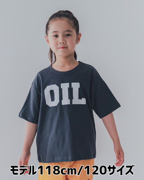 【セカンド】OILTシャツ / チャコールグレー